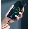 Cafule nylonowy kabel przewód USB-C Power Delivery 2.0 100W 20V 5A 2m szary