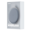 Bezprzewodowa ładowarka Jelly Qi 15W do telefonu słuchawek + kabel USB - USB-C czarny