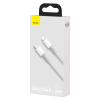 Kabel do szybkiego ładowania Iphone USB-C - Lightning Power Delivery 20W 1m biały