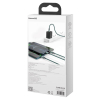 Rapid 3w1 kabel USB-C - USB-C / Lightning / micro USB 20 W 1.5 m zielony