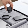 Ładowarka sieciowa do telefonu USB-C 25W PD + kabel USB-C 2m czarny