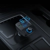 Transmiter FM MP3 Bluetooth 5.0 ładowarka samochodowa 3x USB TF microSD czarny