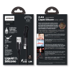 Kabel przewód do iPhone USB - Lightning 2.4A 1.2m czarny