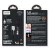 Kabel przewód do iPhone USB - Lightning 2.4A 1.2m czarny