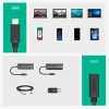 Przedłużacz do kabla przewodu USB-C 3.1 0.5m czarny