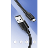 Kabel przewód USB - micro USB 2A 1m czarny