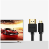 Kabel przewód przejściówka HDMI - micro HDMI 2.0v 4K 60Hz 30AWG 1.5m czarny