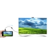 Kabel przewód przejściówka HDMI - micro HDMI 20cm czarny