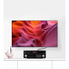 Kabel przewód stereo audio video 2 RCA 2x Cinch 5m szary