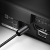 Kabel przewód optyczny audio cyfrowy światłowód Toslink SPDIF 1.5m szary