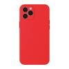Elastyczne żelowe etui do iPhone 12 Pro Max Liquid Silica Gel Case czerwony