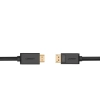 Przejściówka kabel z DisplayPort na HDMI 4K 30Hz 32 AWG 1.5m czarny