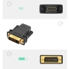 Przejściówka wtyczka HDMI żeński - DVI męski FHD 60Hz czarny