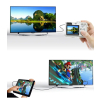 Przejściówka adapter kabel HDMI żeński - mini HDMI męski 4K 60Hz HEC ARC 22cm czarny