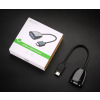 Przejściówka adapter przewód z HDMI męski do VGA żeński FHD czarny