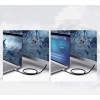 Kabel przewód przejściówka HDMI - USB-C 4K 60Hz 1.5m czarno-szary
