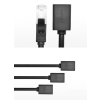 Przedłużacz do kabla skrętki FTP Ethernet RJ45 Cat 6 1000 Mbps 5m czarny