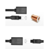 Przedłużacz do kabla skrętki FTP Ethernet RJ45 Cat 6 1000 Mbps 5m czarny