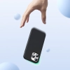 Gumowe elastyczne silikonowe etui pokrowiec iPhone 13 Pro czarny