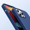 Gumowe elastyczne silikonowe etui pokrowiec iPhone 13 Pro Max niebieski