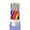 Kabel przewód do szybkiego ładowania i transferu danych USB - USB-C 100W 1.2m fioletowy