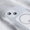 Magnetyczne etui obudowa z podstawką do iPhone 13 6.1'' 2021 przezroczysty