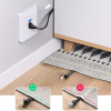 Płaski kabel sieciowy patchcord LAN RJ45 Ethernet Cat. 6 12m czarny