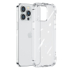 Etui pokrowiec do iPhone 14 pancerna obudowa z haczykami podstawką przezroczysty