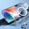 Żelowe magnetyczne etui do iPhone 14 Plus przezroczysty MagSafe