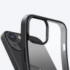 Sztywne etui z żelową ramką i wbudowaną podstawką do iPhone 14 czarny