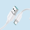 Kabel do ładowania i transmisji danych USB - USB Typ C 3A 1m czarny