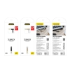 Kątowy kabel przewód audio AUX mini jack 3.5mm 1m czarny