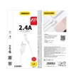 Przewód kabel do iPhone USB - Lightning 2.4A 1m biały