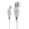 Przewód kabel USB - USB-C 2.1A 1m biały