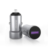 Szybka ładowarka samochodowa USB do gniazda zapalniczki 5A 22,5W QC VOOC szary