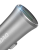 Inteligentna ładowarka samochodowa R6S 2x USB 3,4A srebrny