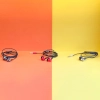 Metalowe przewodowe słuchawki douszne 3,5 mm mini jack szary