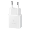 Ładowarka sieciowa USB-C 15W PD AFC biały