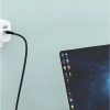 Kabel przewód do iPhone do szybkiego ładowania USB-C - Lightning PD 20W 1m czarny