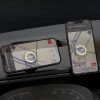 Uchwyt samochodowy na telefon F6H+ magnetyczny na deskę czarny