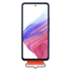 Etui pokrowiec z paskiem do Galaxy A53 5G Strap Silicone Cover granatowy
