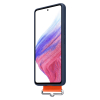 Etui pokrowiec z paskiem do Galaxy A53 5G Strap Silicone Cover granatowy