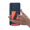 Etui pokrowiec z paskiem do Galaxy A53 5G Strap Silicone Cover granatowy