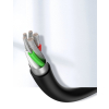 Kabel przewód USB - USB-C 2A 1m czarny