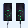 Kabel przewód w mocnym oplocie USB - USB-C QC 3.0 3A 2m szary