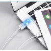 Kabel przewód do iPhone USB - Lightning MFI 1m 2.4A biały