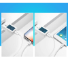 Kabel przewód do iPhone USB - Lightning MFI 1m 2.4A biały