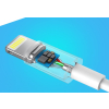 Kabel przewód do iPhone USB - Lightning MFI 1m 2.4A biały