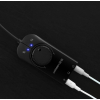 Zewnętrzna karta dzwiękowa adapter USB - 3.5 mm mini jack z regulacją głośności 15cm czarny