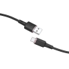 Kabel przewód USB - USB-C 3A 1.2m czarny